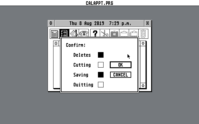Atari Falcon030 Extra Programs Rev. D atari screenshot